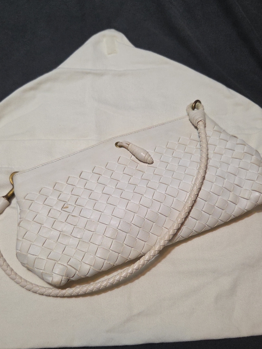 Miny Botega Venneta Shoulder Bag.. Braided Italian Leather